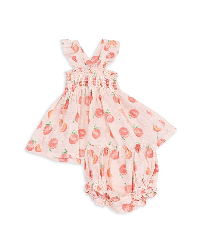 Детский комплект для девочки "Sweet Peach" с рюшами на бретелях и плиссированным топом + подгузник Angel Dear, розовый
Детский комплект для девочки "Sweet Peach" с рюшами на бретелях и плиссированным топом + подгузник Angel Dear, розовый