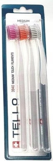 Зубная щетка 3940 Средняя 3 шт. Tello
Зубная щетка 3940 Средняя 3 шт. Tello