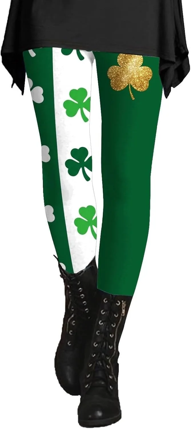 Женские штаны для йоги с принтом ко Дню Святого Патрика Mgoohoen
Женские штаны для йоги с принтом ко Дню Святого Патрика Mgoohoen