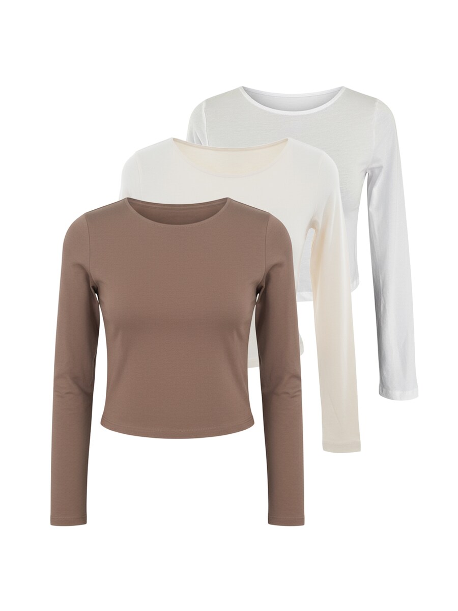 Рубашка studioselect Blanca, Ecru/Brown/Natural White
Рубашка studioselect Blanca, Ecru/Brown/Natural White