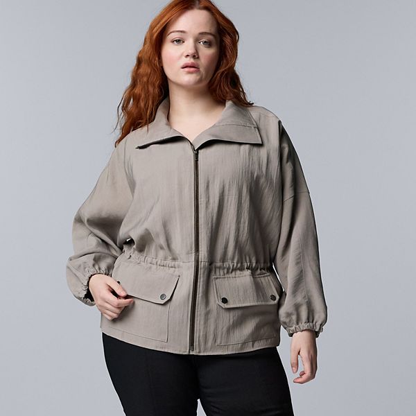 Повседневная куртка с затяжкой на талии Plus size Simply Vera Vera Wang, Leisure Khaki
Повседневная куртка с затяжкой на талии Plus size Simply Vera Vera Wang, Leisure Khaki