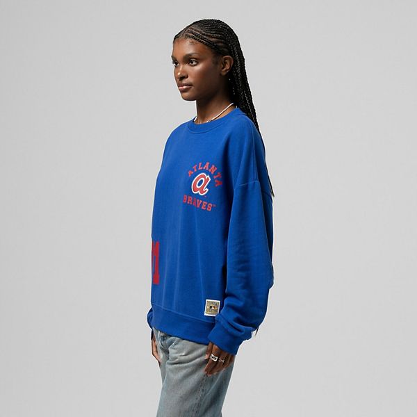 Женский свитшот Cooperstown Collection Royal Atlanta Braves Mitchell & Ness
Женский свитшот Cooperstown Collection Royal Atlanta Braves Mitchell & Ness
