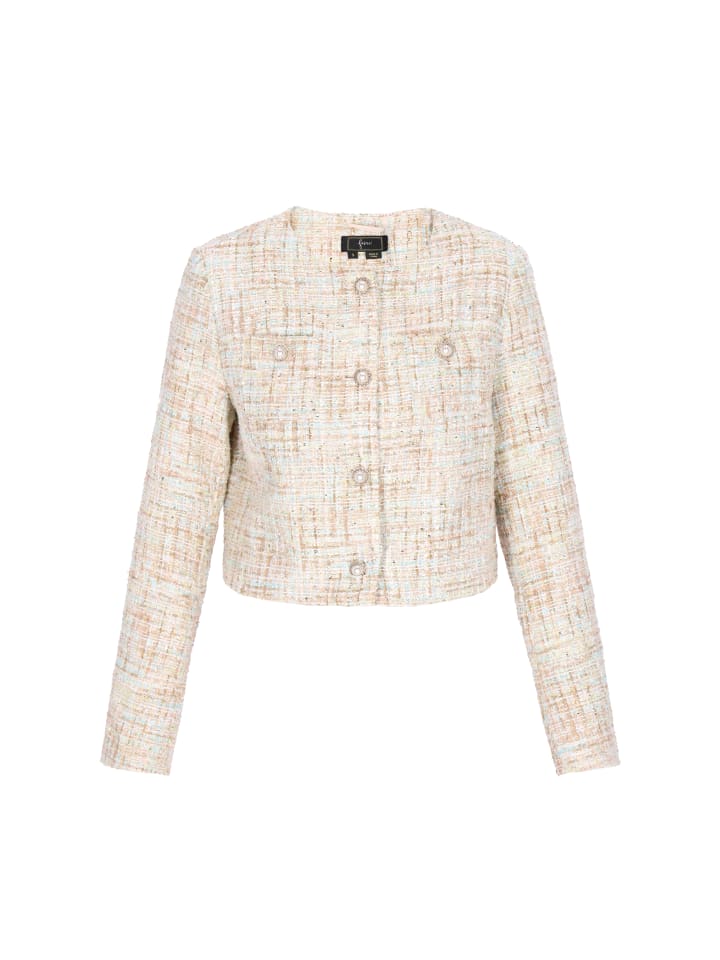 Faina Женский пиджак бирюзового цвета
Faina Женский пиджак бирюзового цвета