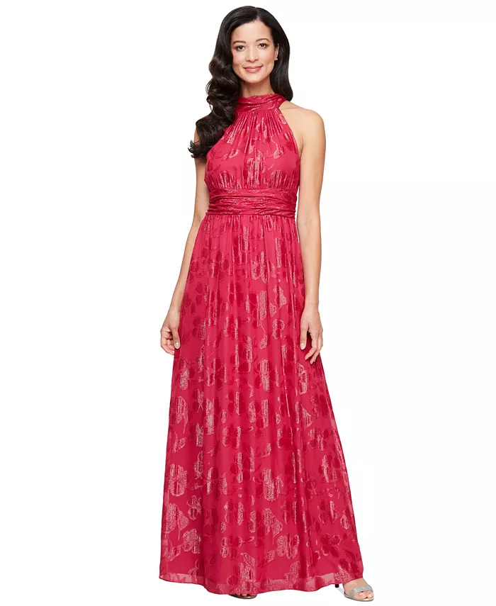 Женское платье без рукавов из шифона с эффектом burnout SL Fashions, розовый
Женское платье без рукавов из шифона с эффектом burnout SL Fashions, розовый