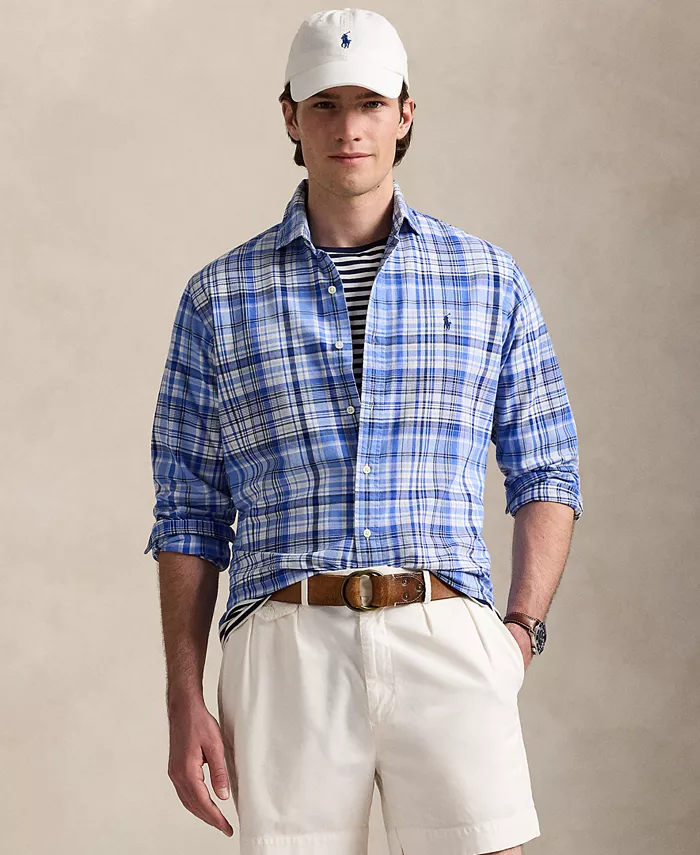 Мужская классическая рубашка Oxford Polo Ralph Lauren, синий
Мужская классическая рубашка Oxford Polo Ralph Lauren, синий