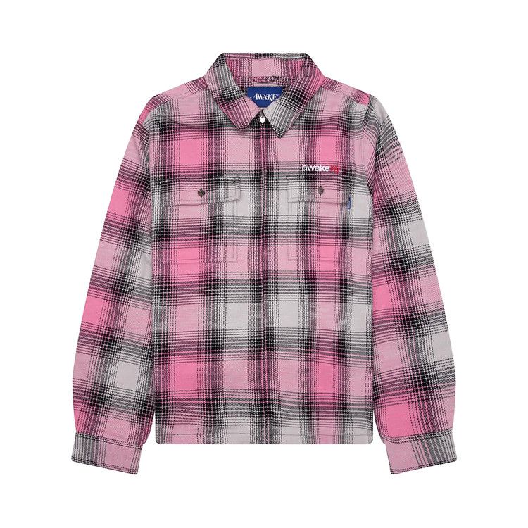 Рубашка Awake NY Flannel Zip Shirt, Pink
Рубашка Awake NY Flannel Zip Shirt, Pink