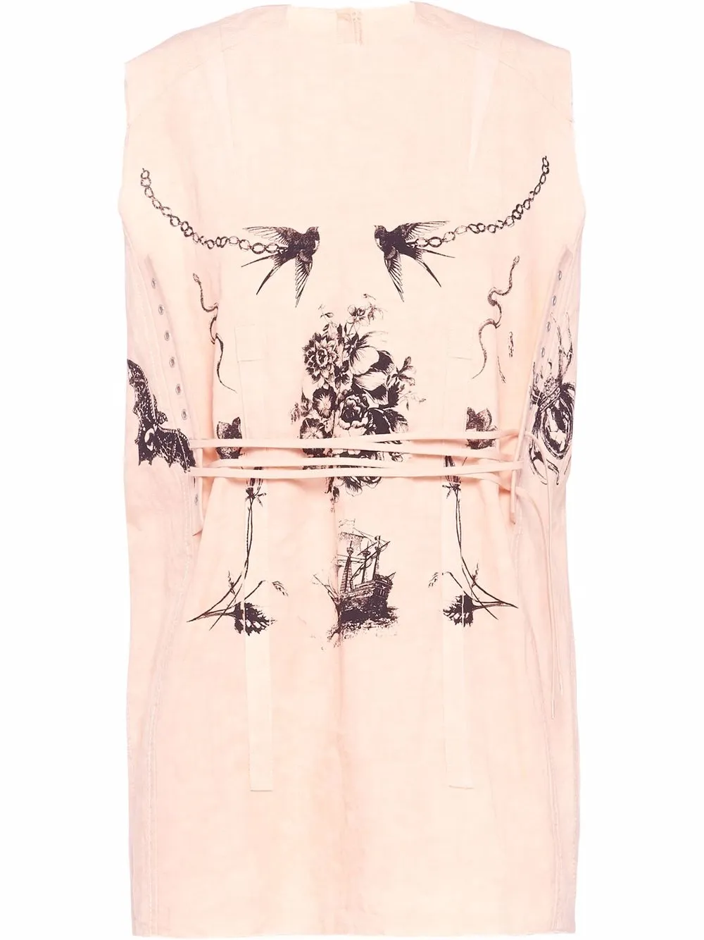 Топ с принтом Prada, розовый
Топ с принтом Prada, розовый