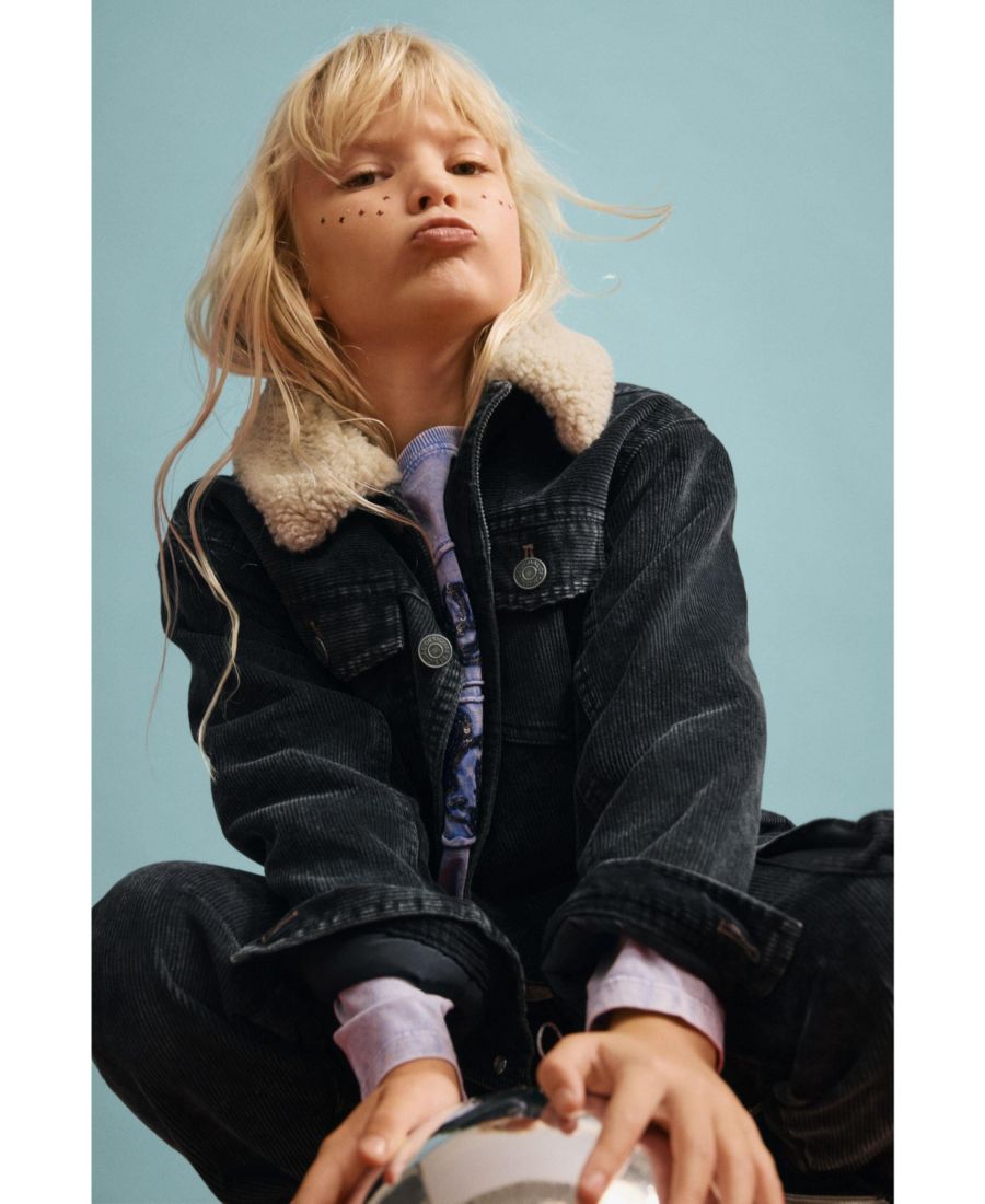 Детская куртка с воротником-шерпа Desigual, Black
Детская куртка с воротником-шерпа Desigual, Black