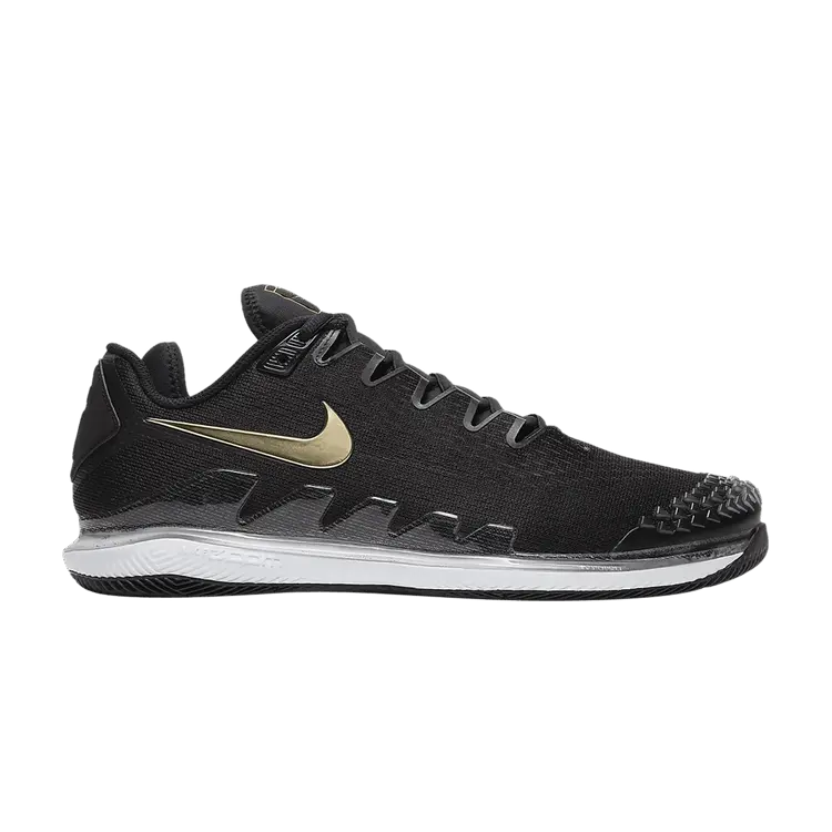 Кроссовки Air Zoom Vapor X Knit 'Black Metallic Gold', черный 
Кроссовки Air Zoom Vapor X Knit 'Black Metallic Gold', черный