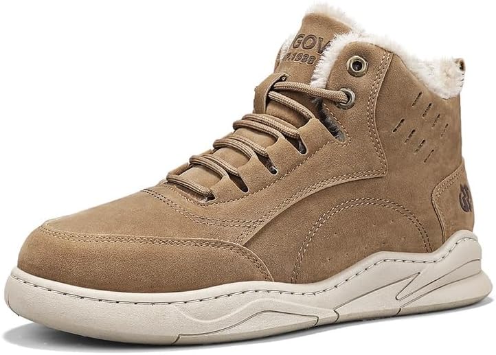 Мужские зимние ботинки для снега, водонепроницаемые, с утепленным мехом, противоскользящие, рабочие, скуфовые, повседневные, легкие, для походов и трекинга Hhhchpm, хаки
Мужские зимние ботинки для снега, водонепроницаемые, с утепленным мехом, противоскользящие, рабочие, скуфовые, повседневные, легкие, для походов и трекинга Hhhchpm, хаки