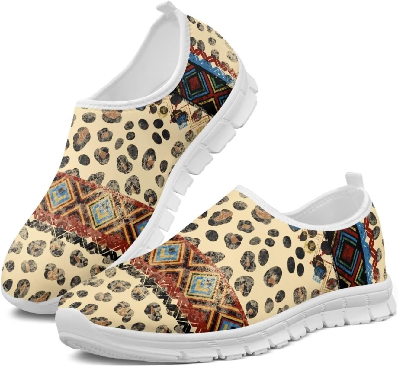 Женские кроссовки Glomenade с принтом с животных и племенных мотивов, мужские дышащие кроссовки из сетки, носочные кроссовки, модные слипоны, противоскользящие теннисные кроссовки, Aztec Leopard
Женские кроссовки Glomenade с принтом с животных и племенных мотивов, мужские дышащие кроссовки из сетки, носочные кроссовки, модные слипоны, противоскользящие теннисные кроссовки, Aztec Leopard