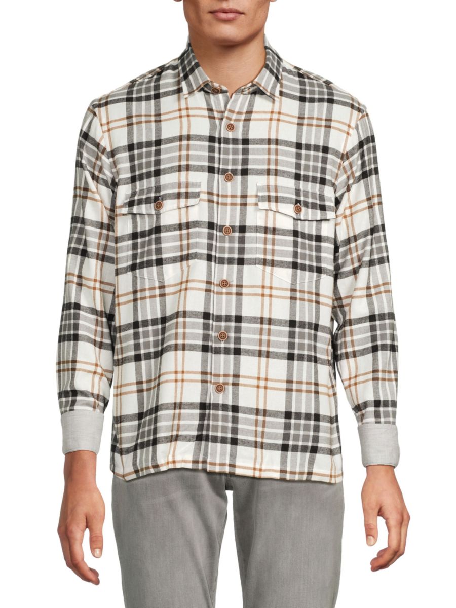 Клетчатая рубашка Kay Brax, цвет Broken White
Клетчатая рубашка Kay Brax, цвет Broken White