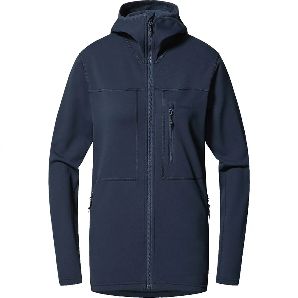 Флис Haglöfs Rosson Mid full zip, синий
Флис Haglöfs Rosson Mid full zip, синий