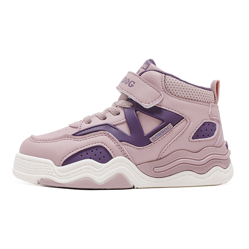 Легкие, амортизирующие, нескользящие, высокие детские кроссовки для скейтбординга BOBDOG, розовый/фиолетовый
Легкие, амортизирующие, нескользящие, высокие детские кроссовки для скейтбординга BOBDOG, розовый/фиолетовый