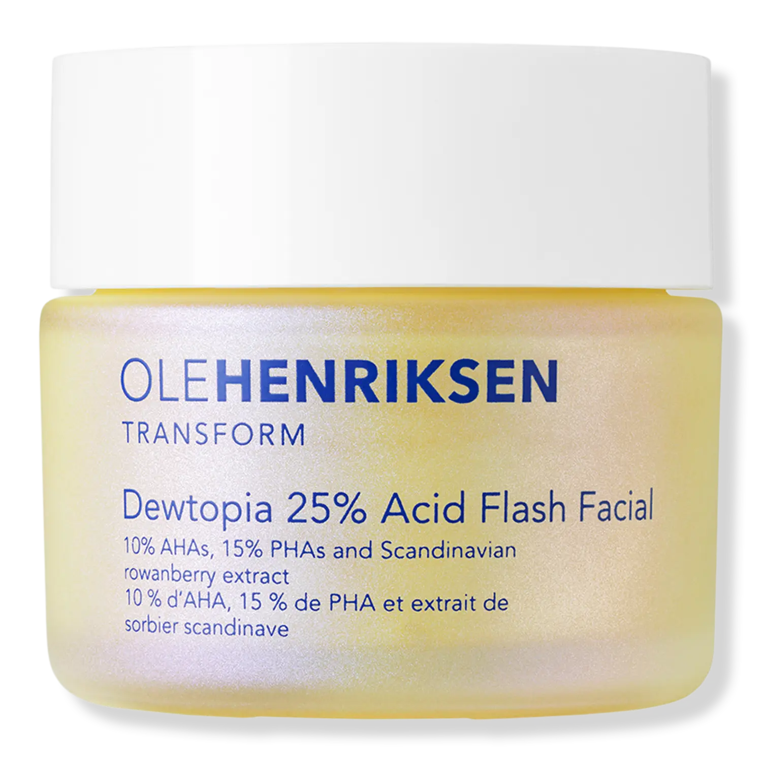 Отшелушивающая маска для лица Dewtopia Flash с 25% AHA + PHA OLEHENRIKSEN
Отшелушивающая маска для лица Dewtopia Flash с 25% AHA + PHA OLEHENRIKSEN