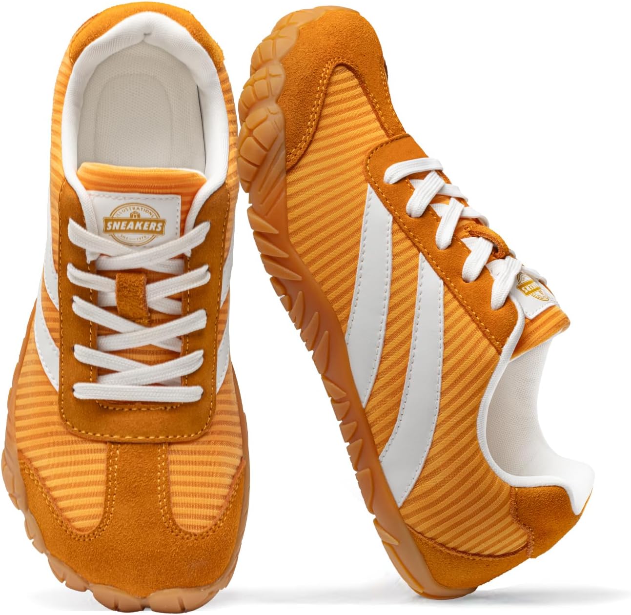 женские кроссовки для повседневной носки с широкой носочной частью Barezoey, оранжевый
женские кроссовки для повседневной носки с широкой носочной частью Barezoey, оранжевый