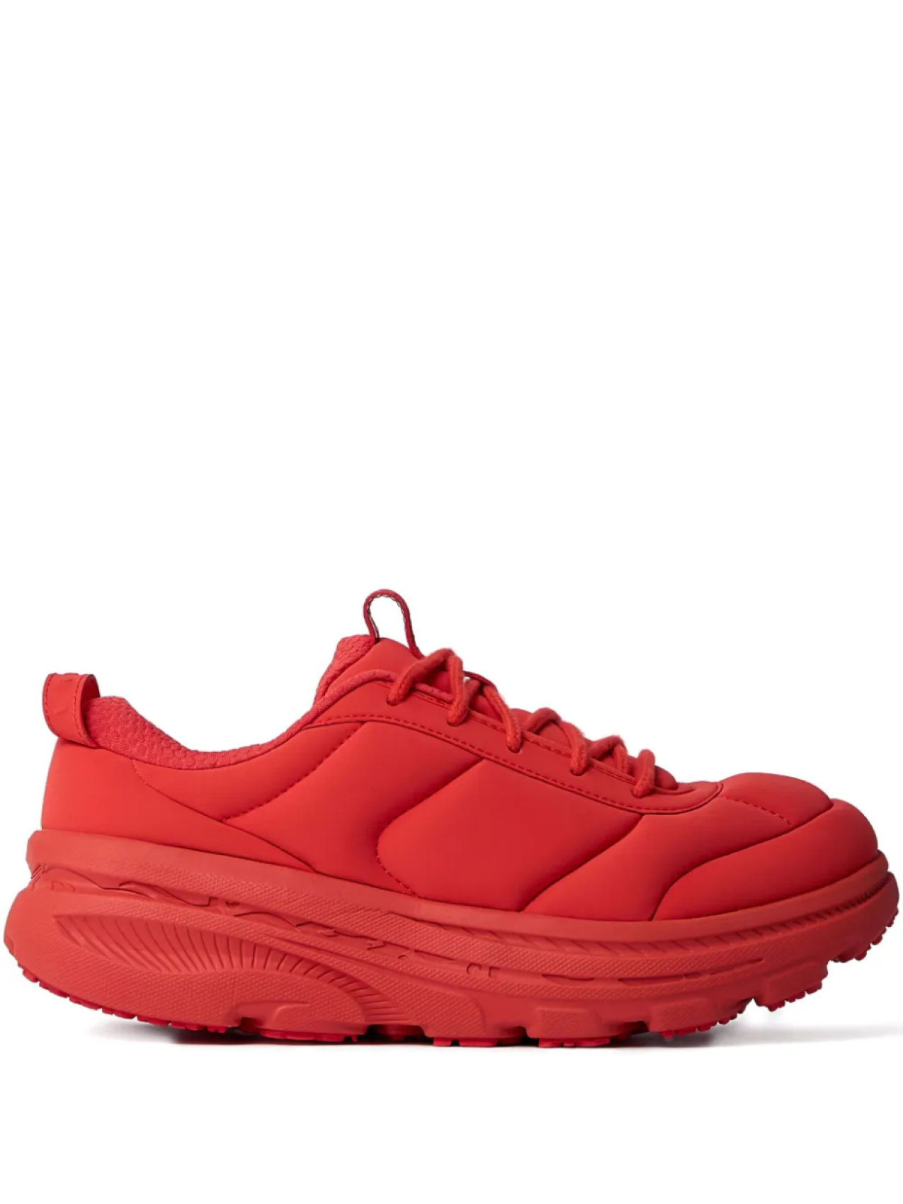 Стеганые кроссовки HOKA Bondi на шнуровке, красный
Стеганые кроссовки HOKA Bondi на шнуровке, красный