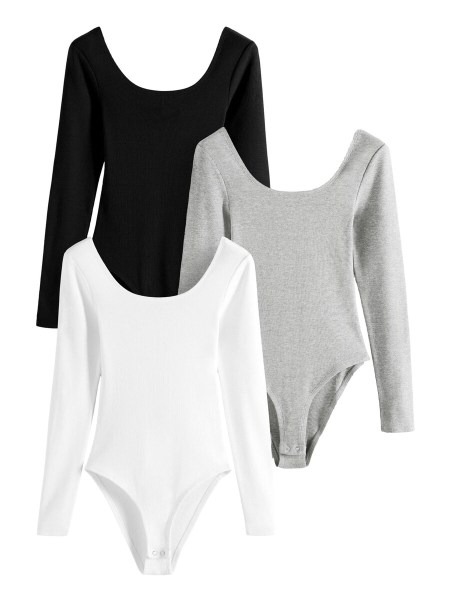 Боди The Set, черный/белый
Боди The Set, черный/белый