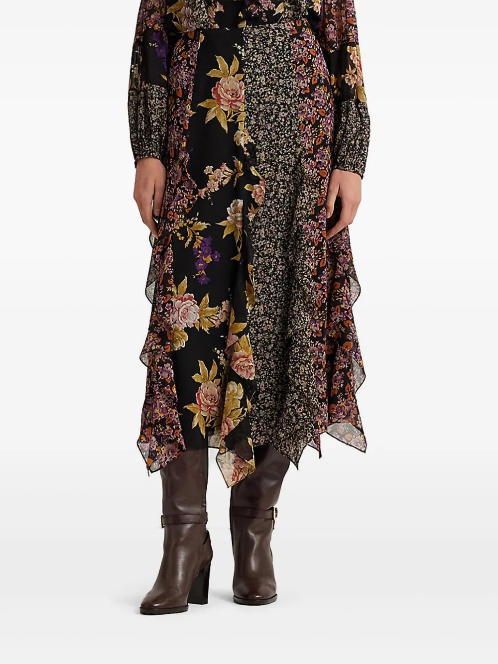 Юбка миди с оборками Lauren Ralph Lauren, черный
Юбка миди с оборками Lauren Ralph Lauren, черный