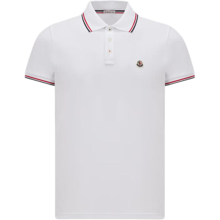 Поло с коротким рукавом и нашивкой с логотипом Moncler, белый
Поло с коротким рукавом и нашивкой с логотипом Moncler, белый
