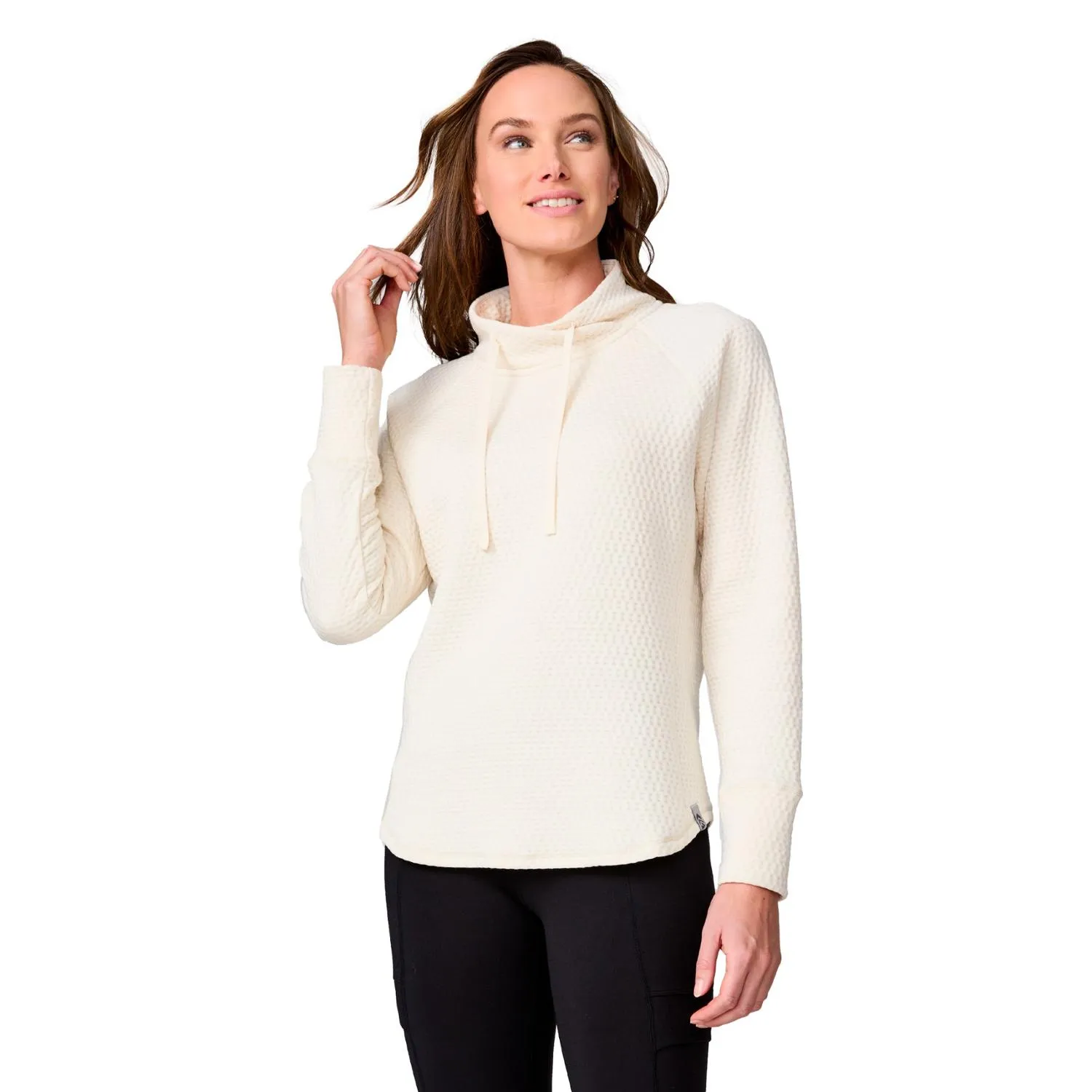 УльтраФилл вязаный топ с воротником-хомут Free Country, Cream
УльтраФилл вязаный топ с воротником-хомут Free Country, Cream