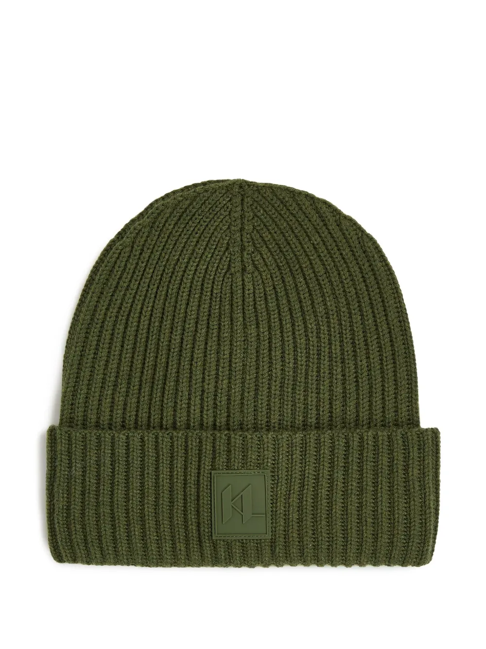 Шапка бини в рубчик с монограммой KARL LAGERFELD, зеленый
Шапка бини в рубчик с монограммой KARL LAGERFELD, зеленый