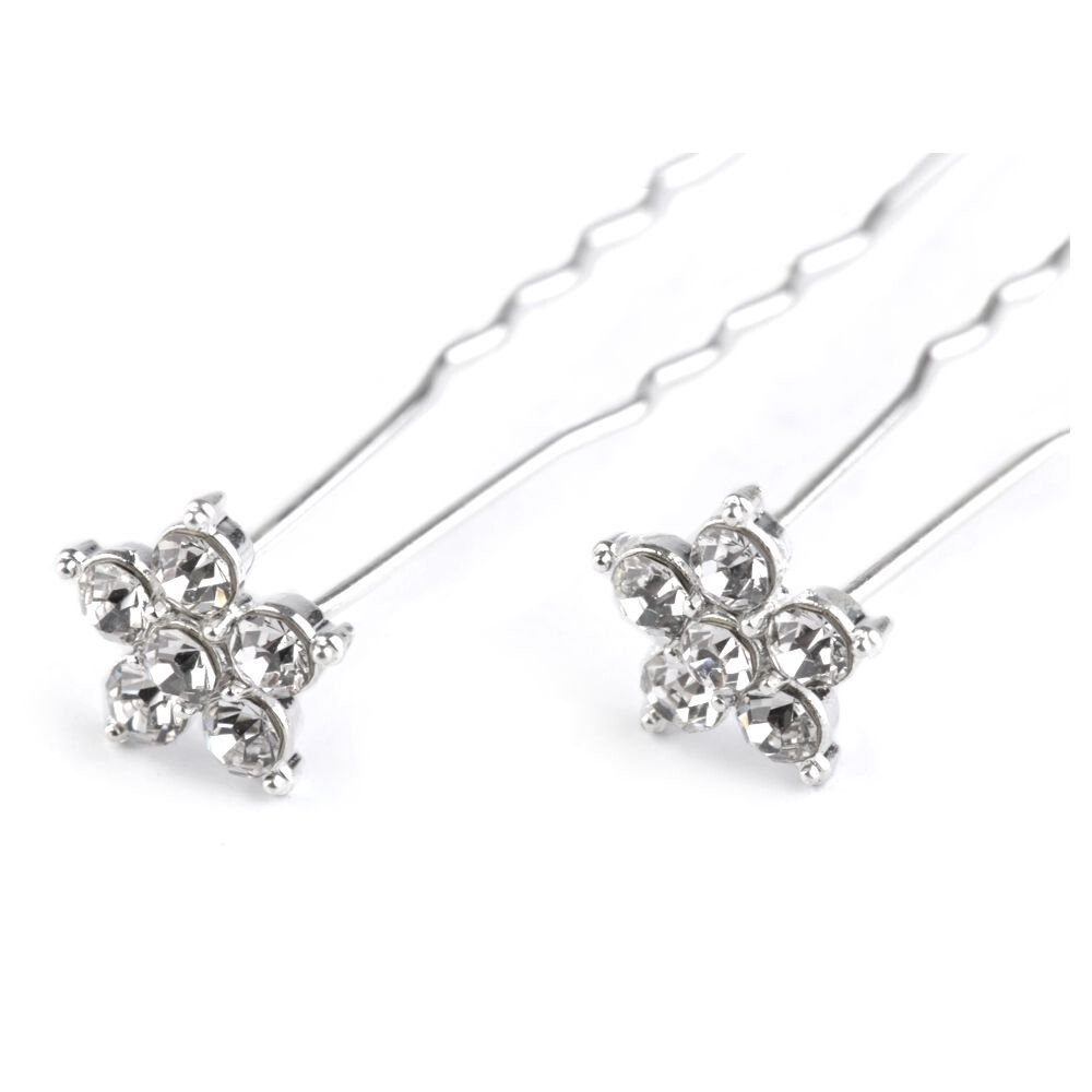 Заколки для волос со стразами «Цветок», 5 шт Inna Marka
Заколки для волос со стразами «Цветок», 5 шт Inna Marka