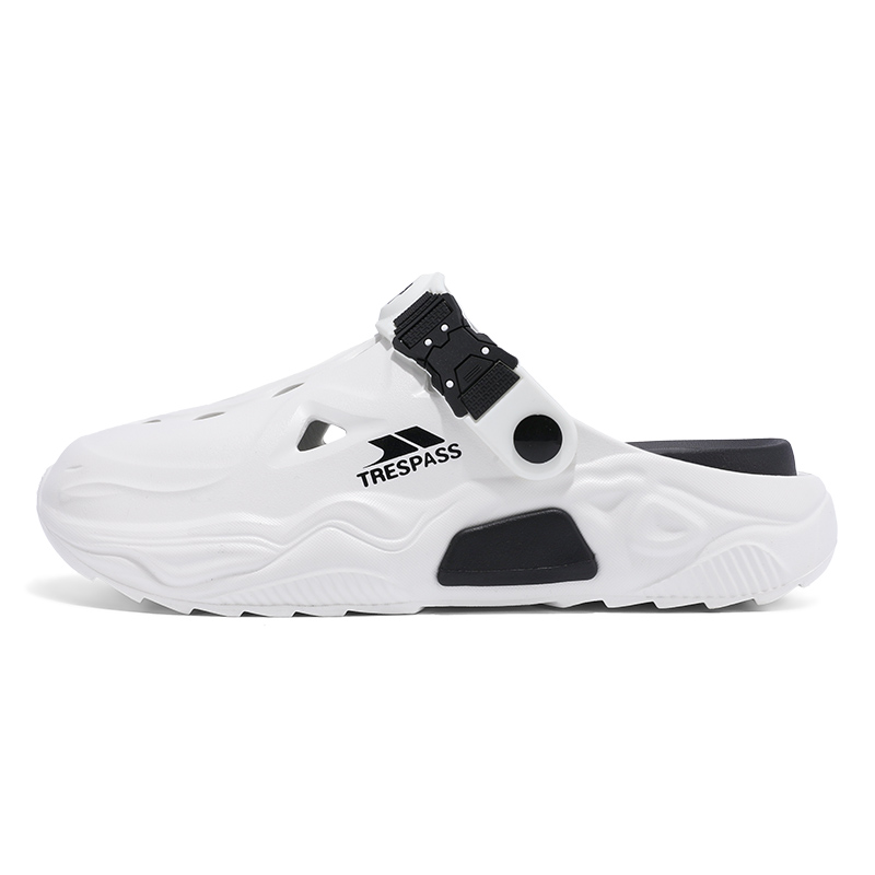 TRESPASS Клоги мужские бело-черные, цвет White Black
TRESPASS Клоги мужские бело-черные, цвет White Black