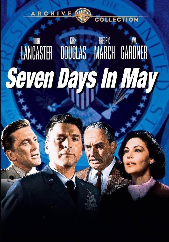 Диск DVD Seven Days In May (1964)
Диск DVD Seven Days In May (1964)