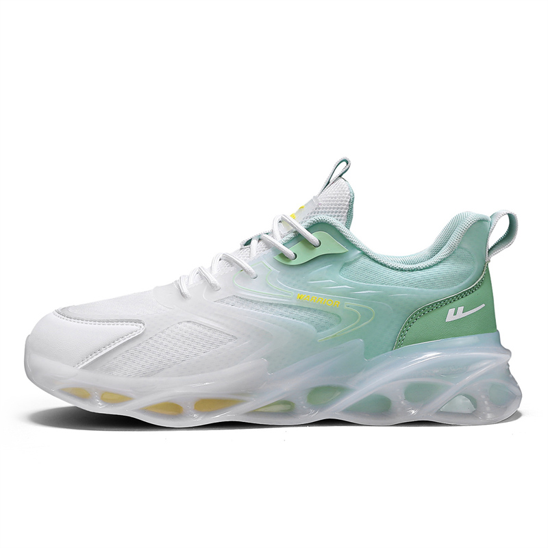 Легкие, амортизирующие, износостойкие, низкие, повседневные мужские туфли WARRIOR, White Green
Легкие, амортизирующие, износостойкие, низкие, повседневные мужские туфли WARRIOR, White Green