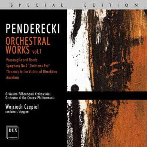 CD диск Penderecki / Czepiel / Orch of Cracow Philharmonic: Orchestral Works 1
CD диск Penderecki / Czepiel / Orch of Cracow Philharmonic: Orchestral Works 1