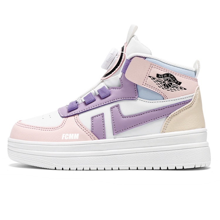 Противоскользящие износостойкие высокие детские кроссовки для скейтбординга FCMM, фиолетовый
Противоскользящие износостойкие высокие детские кроссовки для скейтбординга FCMM, фиолетовый