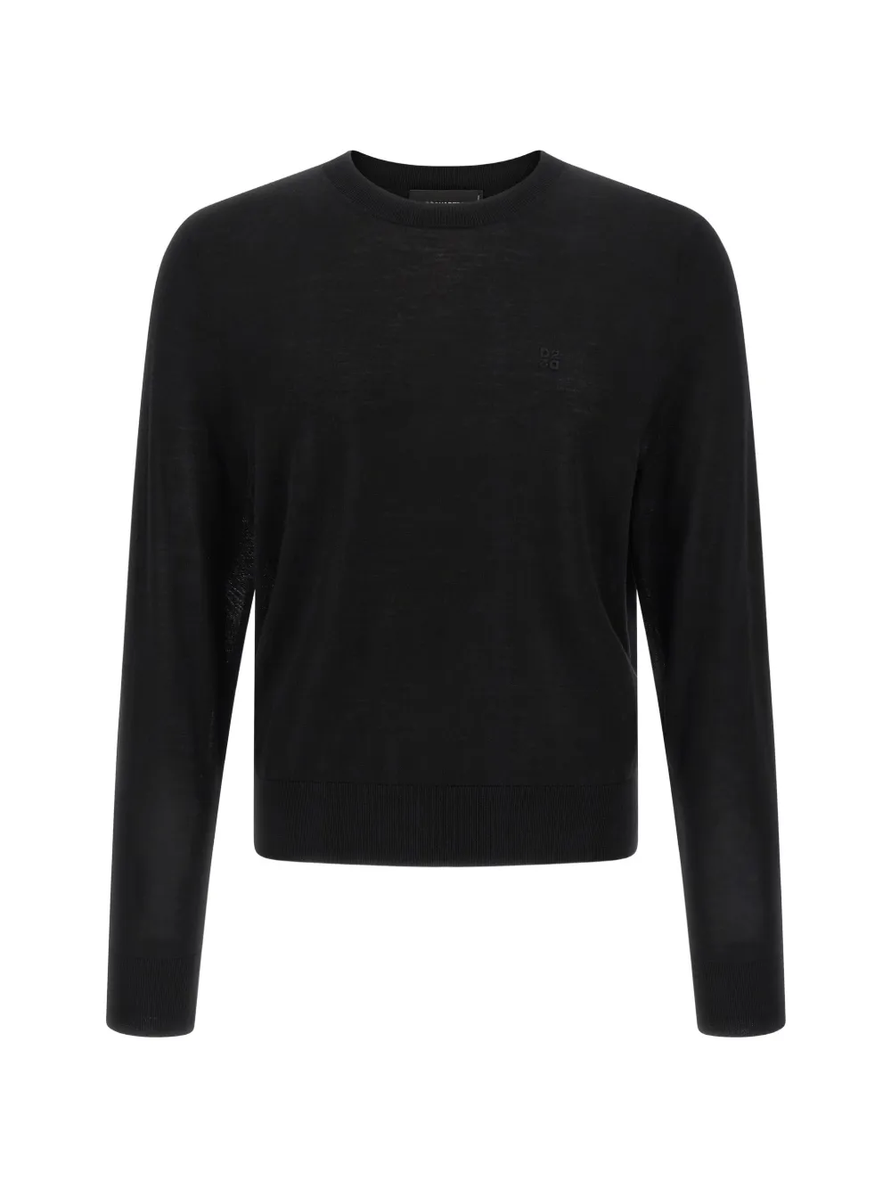 Свитер с вышитым логотипом Dsquared2, черный
Свитер с вышитым логотипом Dsquared2, черный