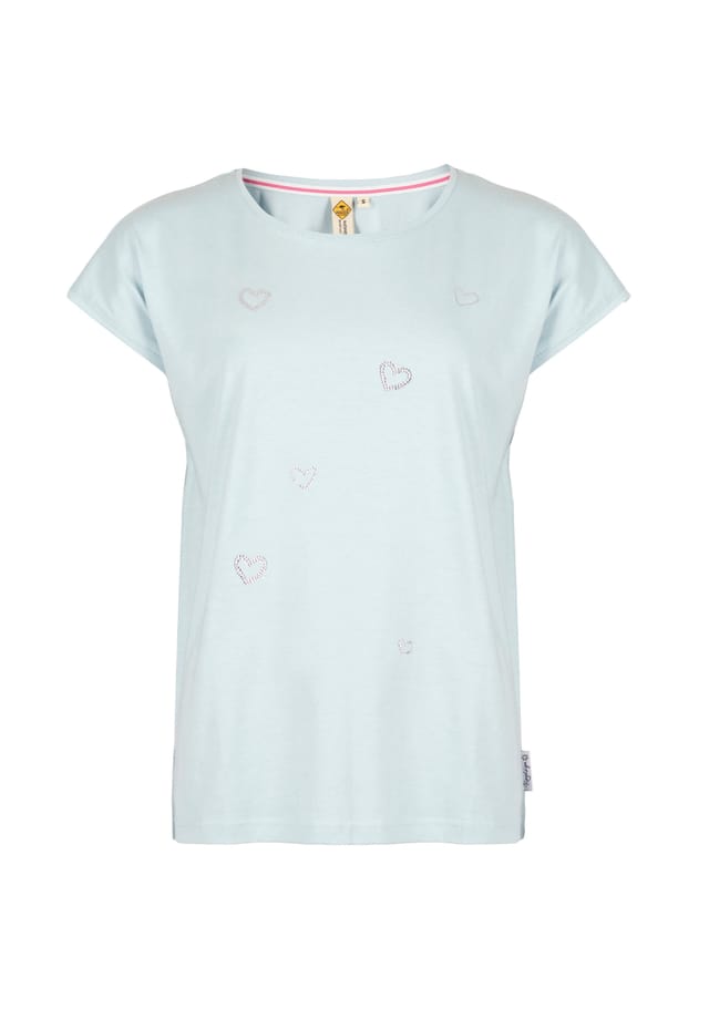 Футболка с блестящей надписью «Любовь» со стразовым сердцем и нежными деталями Roadsign Australia, синий
Футболка с блестящей надписью «Любовь» со стразовым сердцем и нежными деталями Roadsign Australia, синий