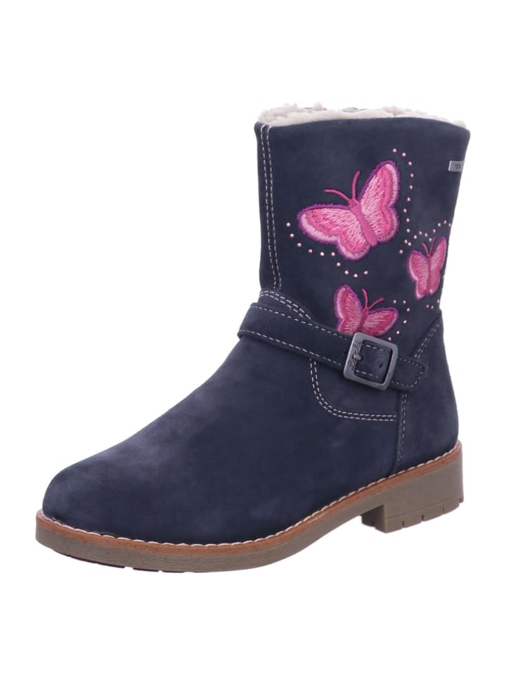 Высокие ботильоны Lurchi, синий 
Высокие ботильоны Lurchi, синий