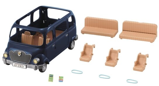 Sylvanian Families, коллекционные фигурки, набор семиместных семейных автомобилей
Sylvanian Families, коллекционные фигурки, набор семиместных семейных автомобилей