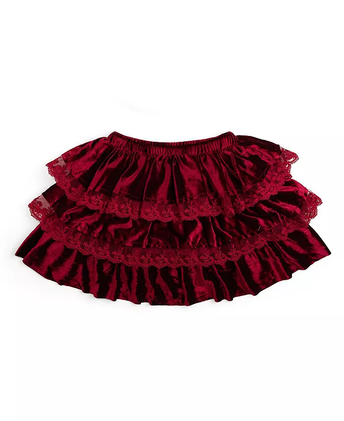 Маленькая и большая девочки рубиново-красная бархатная ярусная рождественская пачка-юбка Sweet Wink
Маленькая и большая девочки рубиново-красная бархатная ярусная рождественская пачка-юбка Sweet Wink