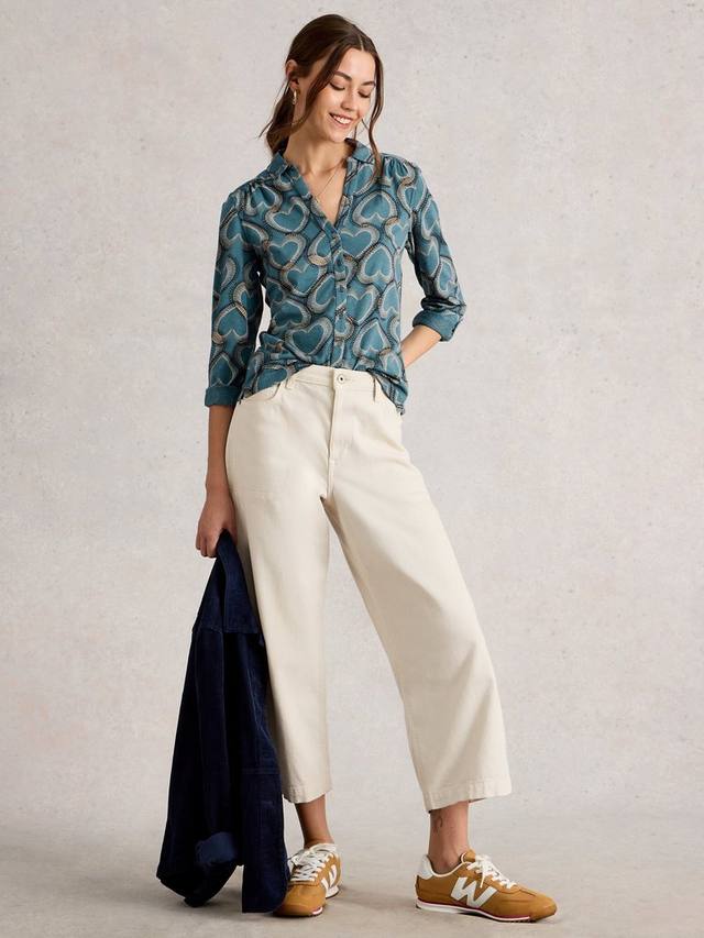 Футболка Annie с принтом в виде сердечек White Stuff, Blue/Multi
Футболка Annie с принтом в виде сердечек White Stuff, Blue/Multi