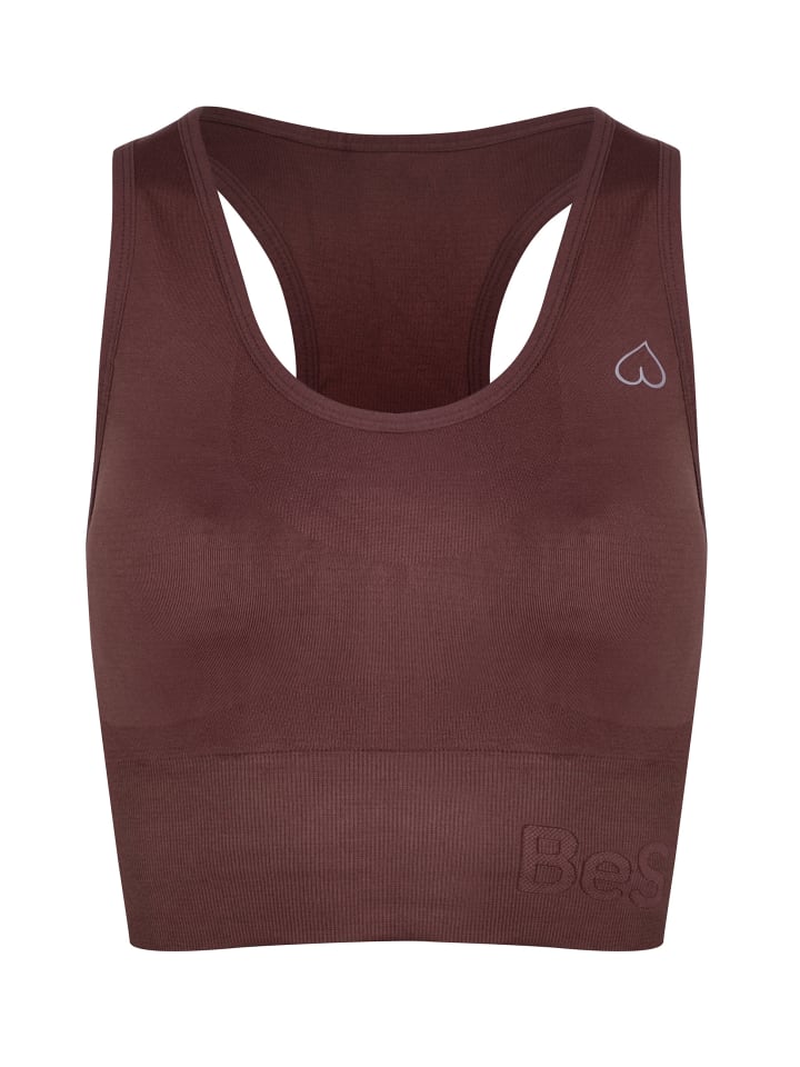 Спортивный бюстгальтер BeShaped, коричневый
Спортивный бюстгальтер BeShaped, коричневый