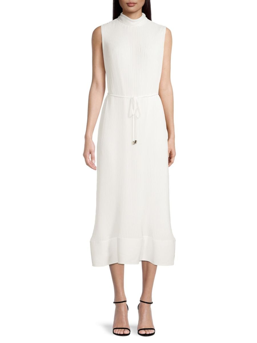 Платье-миди Melina с плиссировкой Milly, белый
Платье-миди Melina с плиссировкой Milly, белый