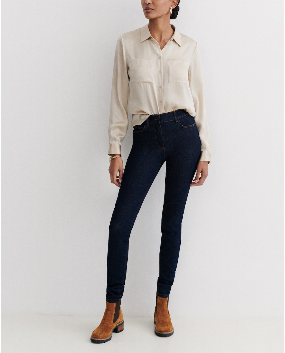 Женская рубашка с длинным рукавом из 100% шелка Caroll, бежевый
Женская рубашка с длинным рукавом из 100% шелка Caroll, бежевый