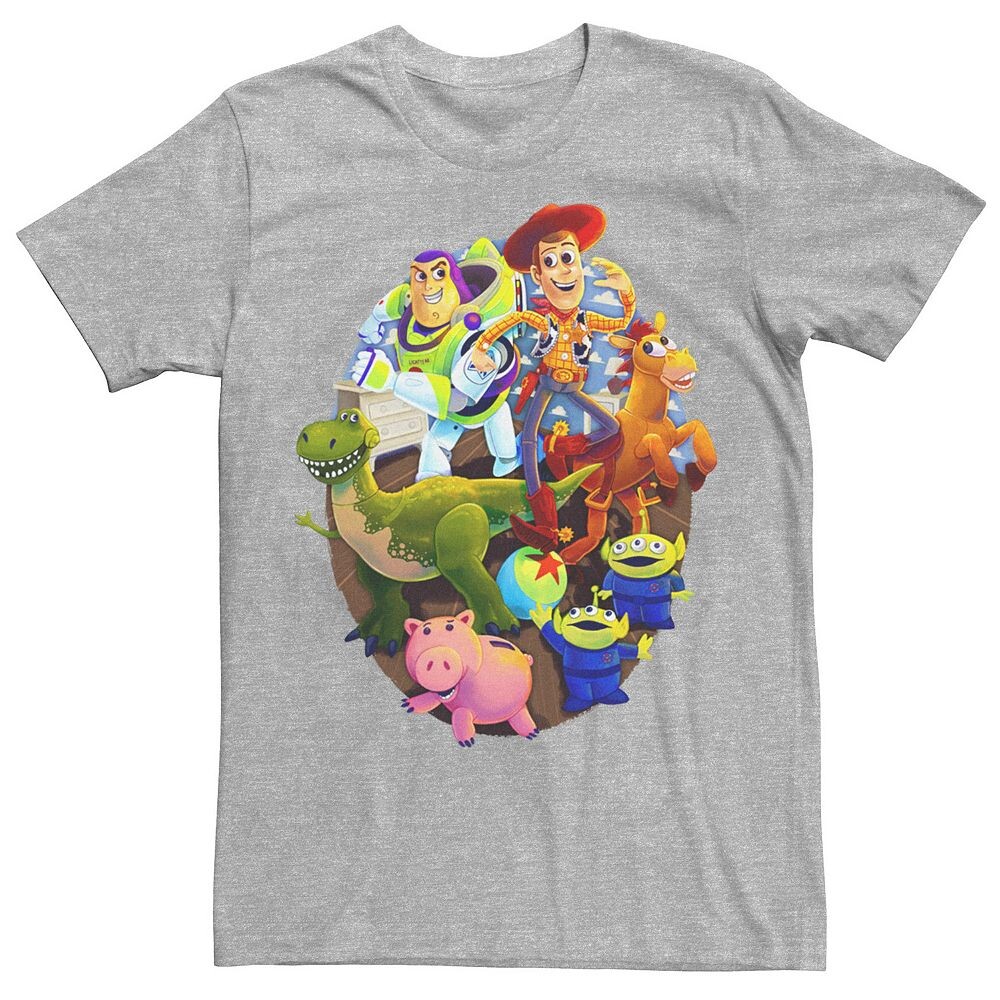 Мужская футболка Main Cast Circle с логотипом Disney/Pixar's Toy Story Disney / Pixar, цвет Athletic Heather
Мужская футболка Main Cast Circle с логотипом Disney/Pixar's Toy Story Disney / Pixar, цвет Athletic Heather