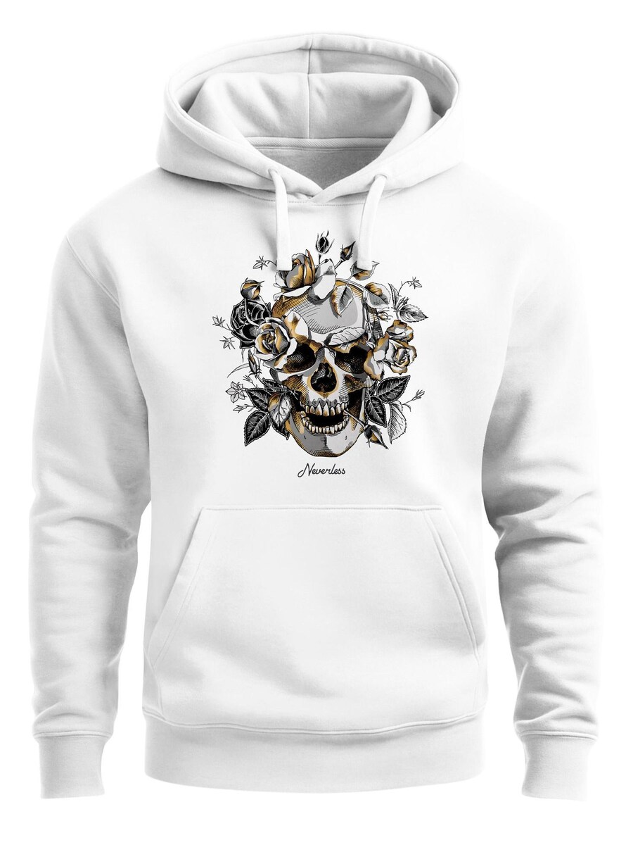 Толстовка Neverless Skull Roses, белый
Толстовка Neverless Skull Roses, белый