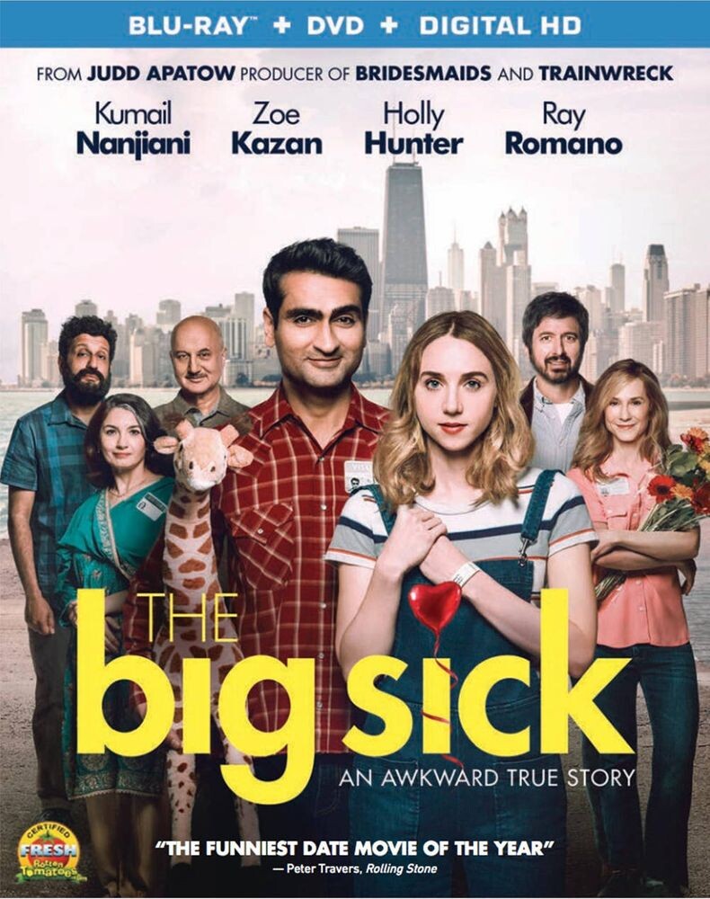 Диск Blu-ray The Big Sick
Диск Blu-ray The Big Sick