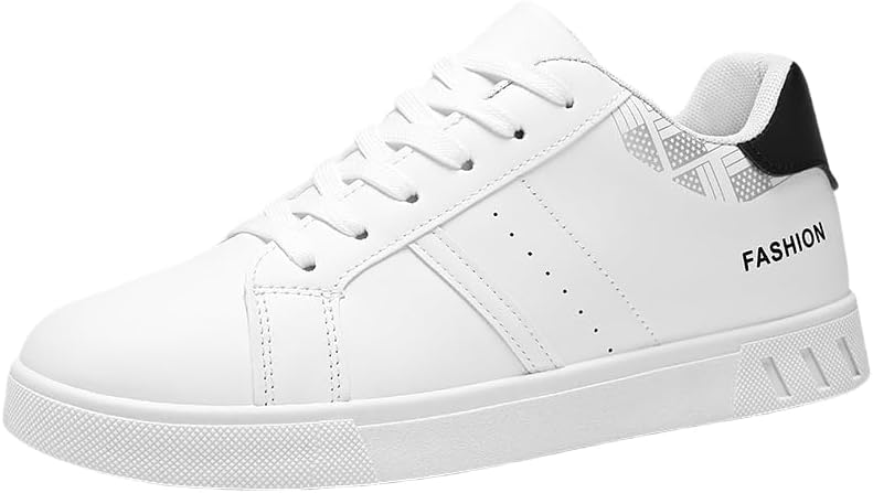 Мужские кроссовки на шнуровке - с полосками - скейт обувь - хорошее сцепление, дышащие, легкие - для мужчин - подходят для повседневной носки, спорта и уличного стиля Hoalox, белый
Мужские кроссовки на шнуровке - с полосками - скейт обувь - хорошее сцепление, дышащие, легкие - для мужчин - подходят для повседневной носки, спорта и уличного стиля Hoalox, белый