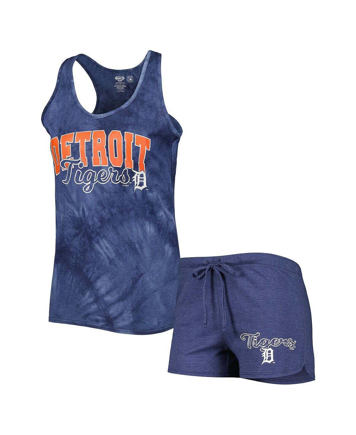 Женский комплект для сна, темно-синяя майка и шорты Billboard Racerback Detroit Tigers Concepts Sport, темно-синий
Женский комплект для сна, темно-синяя майка и шорты Billboard Racerback Detroit Tigers Concepts Sport, темно-синий
