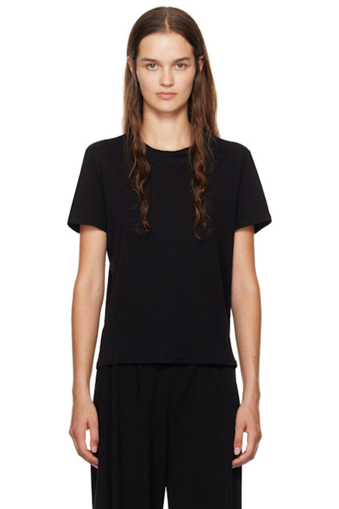 Черная футболка Wesler The Row 
Черная футболка Wesler The Row