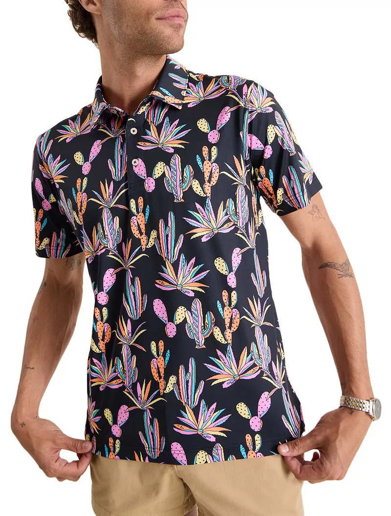 Мужская легкая футболка-поло chubbies Performance, цвет Neon Desert
Мужская легкая футболка-поло chubbies Performance, цвет Neon Desert