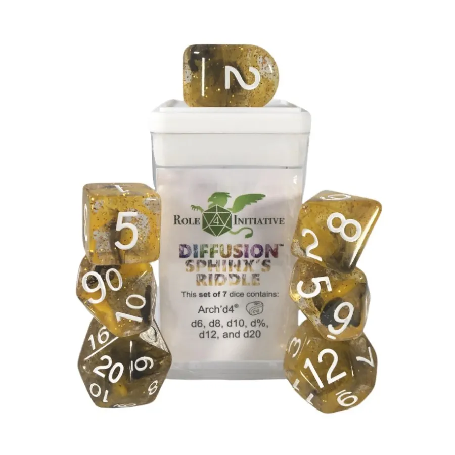Набор Diffusion Poly — загадка Сфинкса с символом существа (7), Class & Creature Dice - Poly Sets
Набор Diffusion Poly — загадка Сфинкса с символом существа (7), Class & Creature Dice - Poly Sets