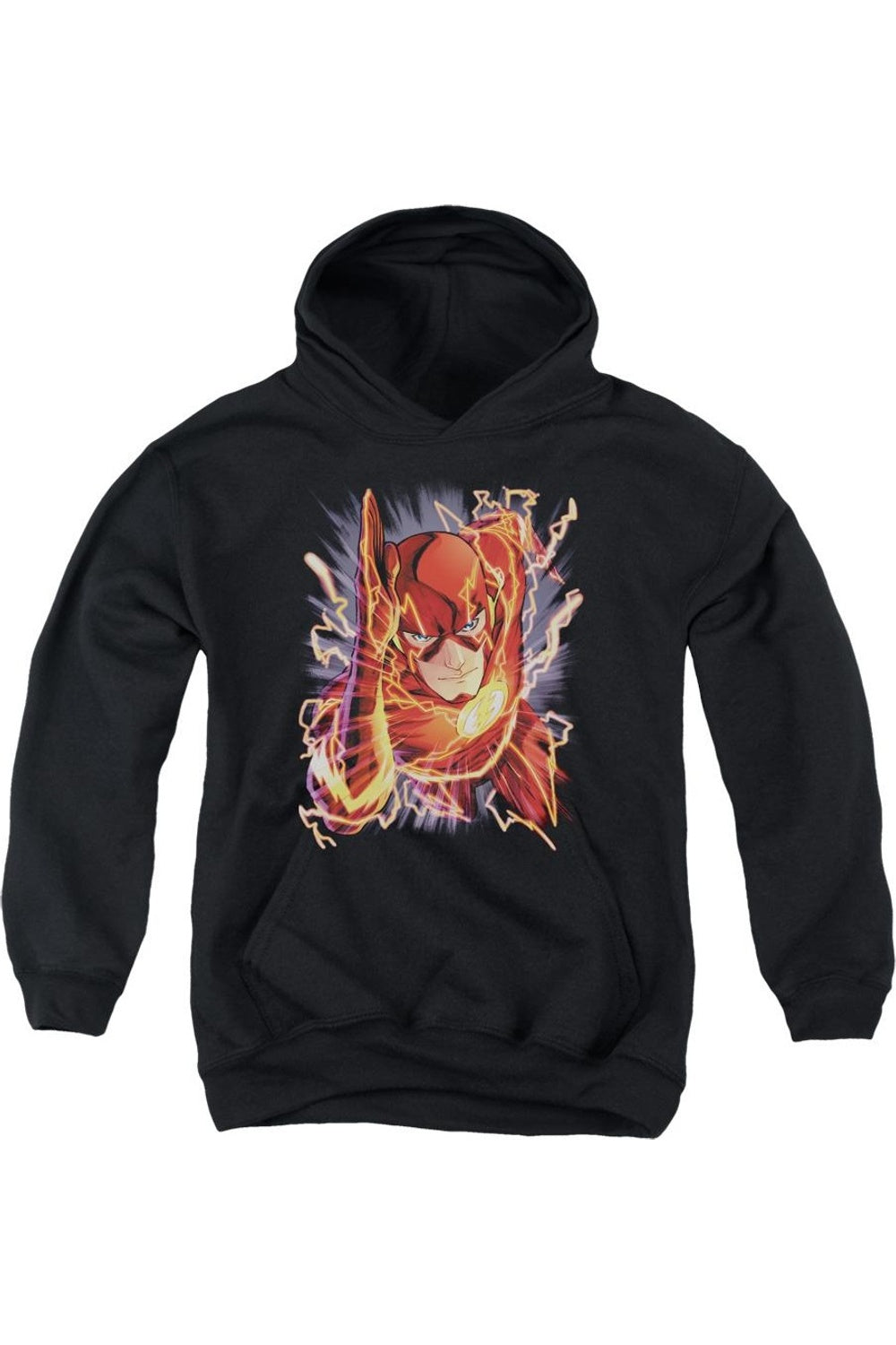 Молодежная толстовка с капюшоном Justice League of America Flash #1 Gildan, черный
Молодежная толстовка с капюшоном Justice League of America Flash #1 Gildan, черный